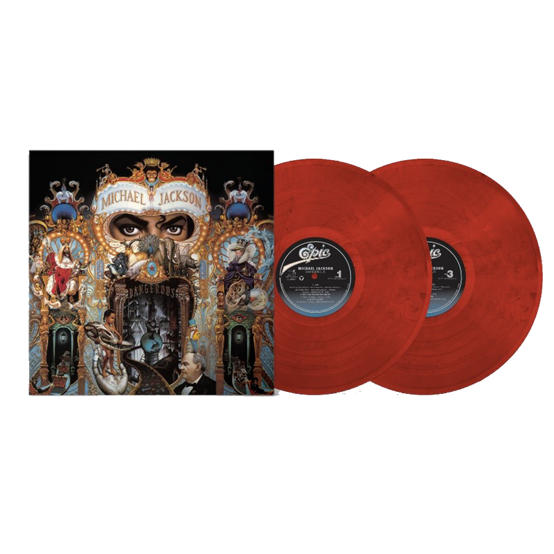 JACKSON, MICHAEL = DANGEROUS (2LP/180G/SWIRL)