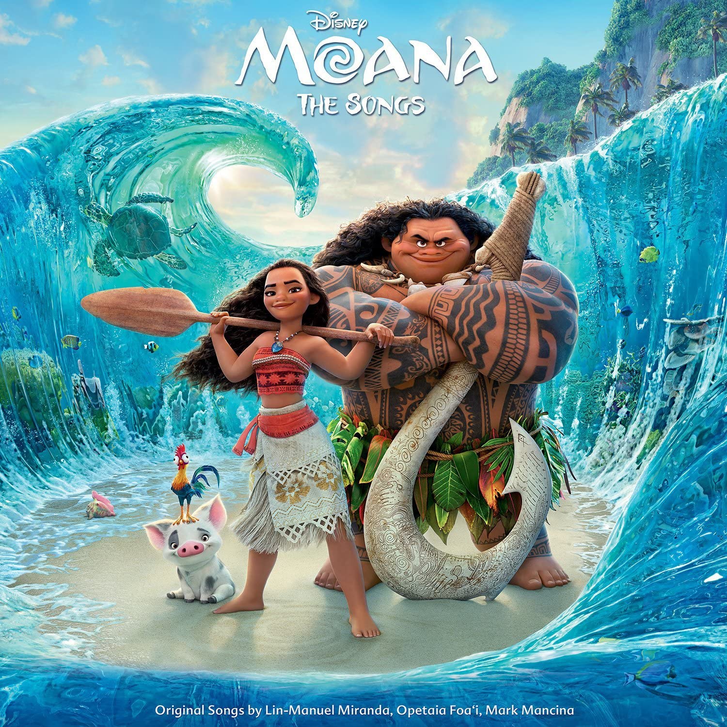 MOANA: THE SONGS (OST) (DISNEY)