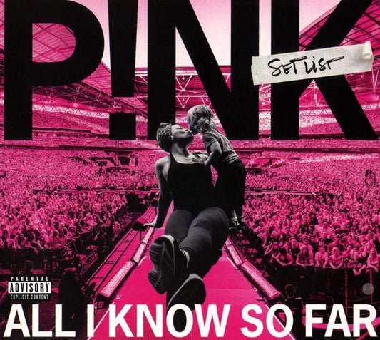 PINK / P!NK = SETLIST: ALL I KNOW SO FAR... /2LP