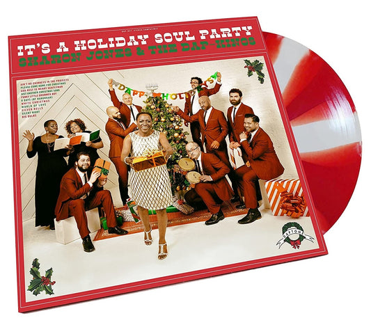 JONES, SHARON & THE DAP-KINGS = IT'S A HOLIDAY SOUL PARTY (180G/SWIRL)