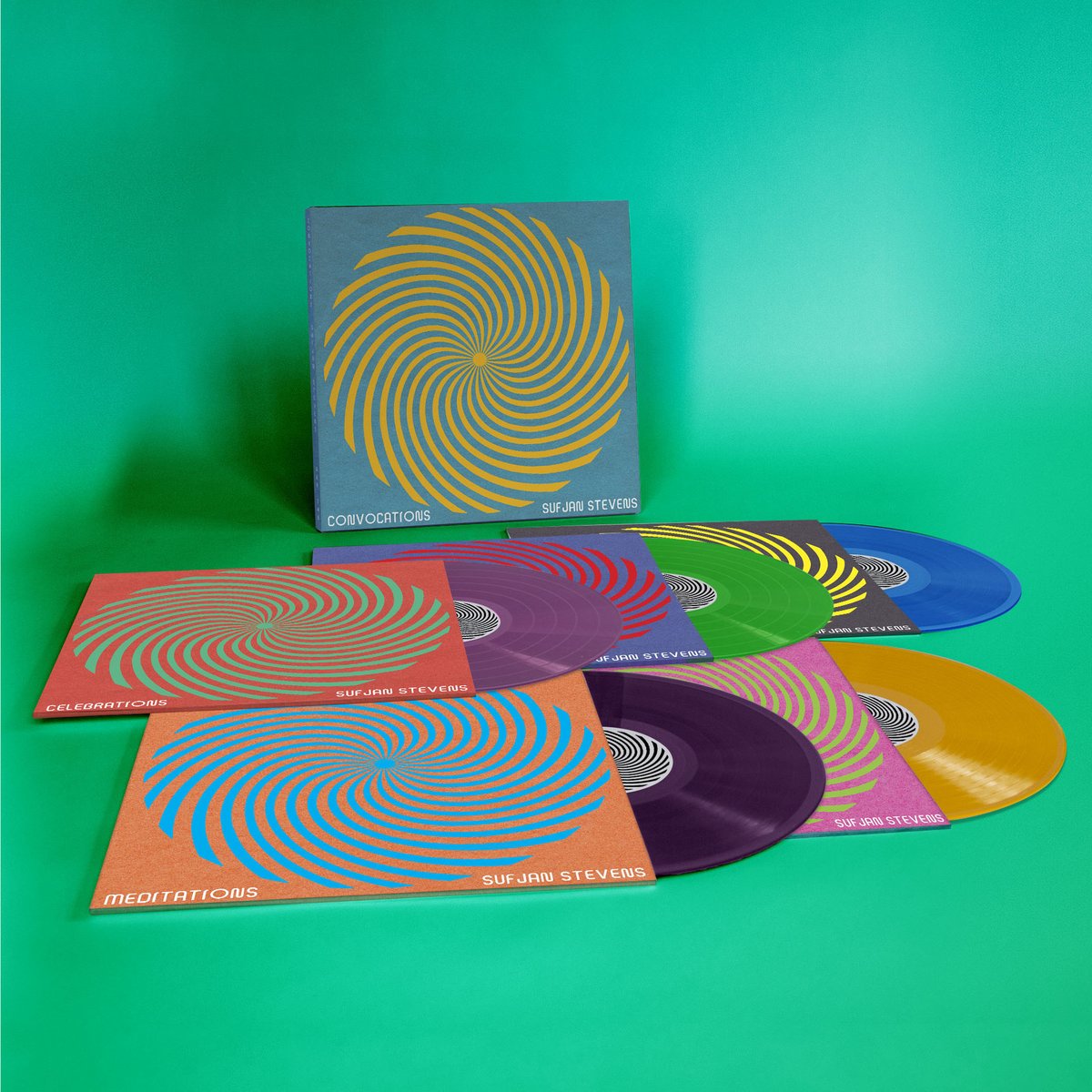 STEVENS, SUFJAN = CONVOCATIONS /5LP (COLOURED WAX)