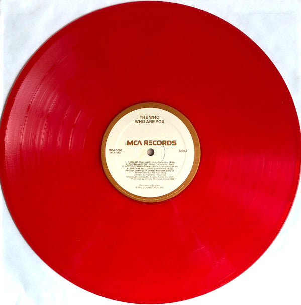 WHO = WHO ARE YOU (RED WAX) (CDN 1978) (USED)
